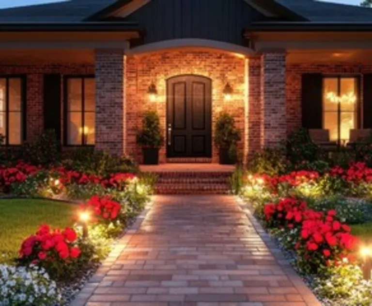 Home with low-voltage lighting in Florida