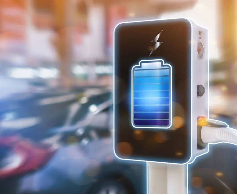 This item is an electric vehicle (EV) charging station.