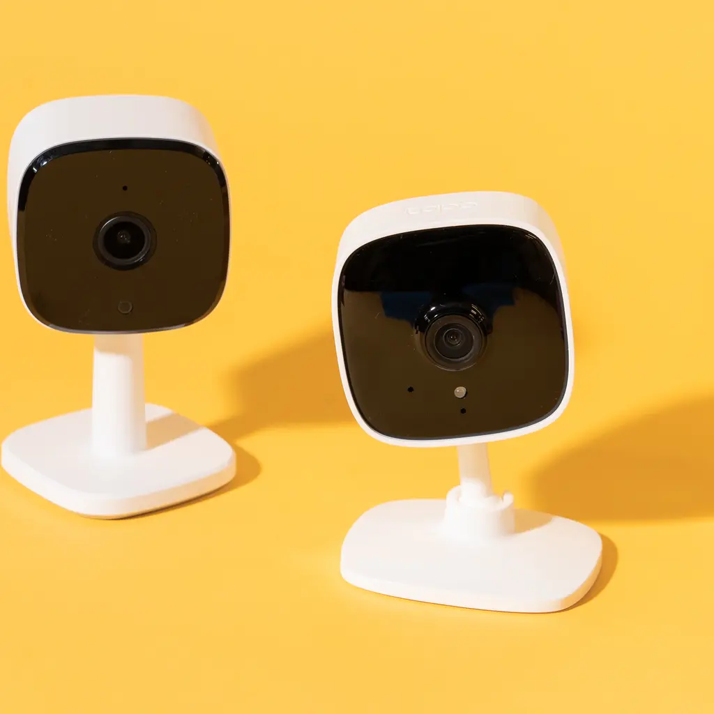 This image shows multiple WiFi enabled security cameras.