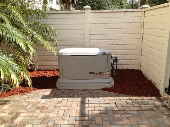 This item is a Generac Guardian Series home standby generator used for backup power.