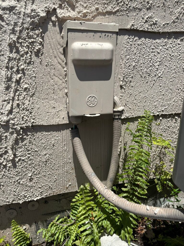 Conduit documented on an Outlet/GFCI-Repair/Replace job in West Palm Beach, FL.